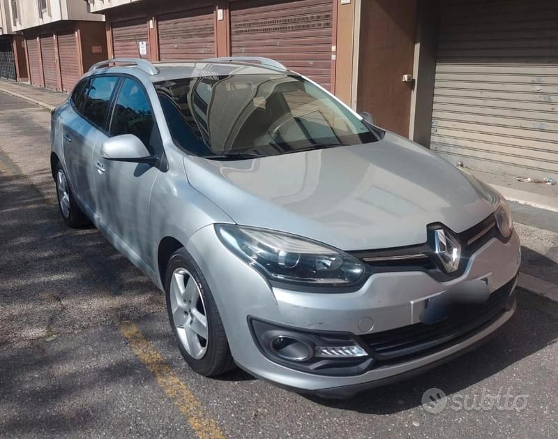 Usata Renault Mégane GrandTour 95 CV (69 kW) 2014 Grigio Station wagon