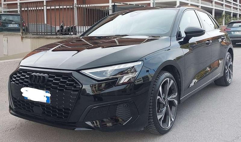 Usata Audi A3 150 CV (110 kW) 2023 Nero Berlina