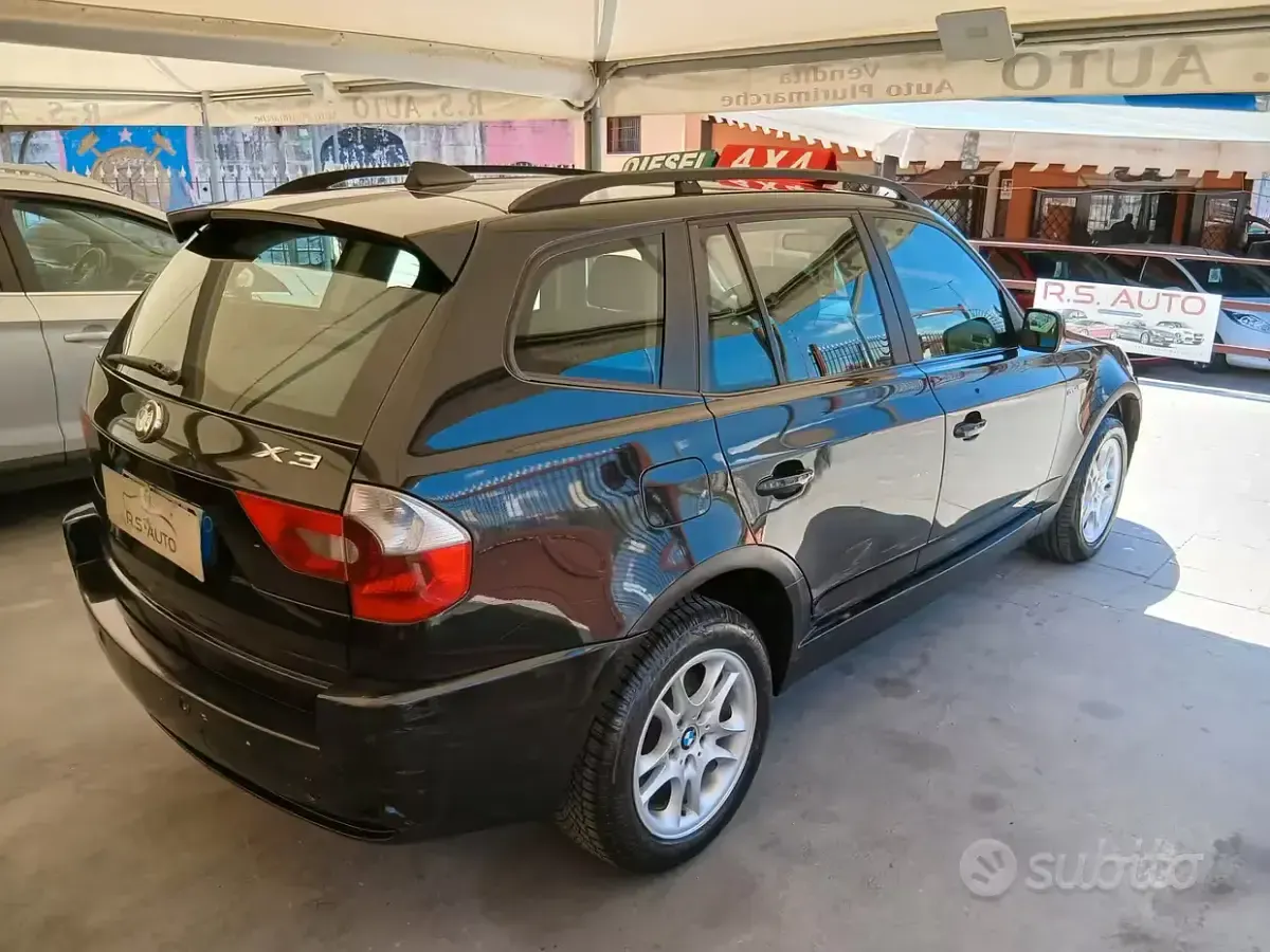 Usata BMW X3 150 CV (110 kW) 2005 Nero SUV