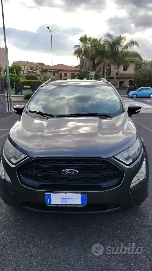 Usata Ford Ecosport ST-Line 125 CV (91 kW) 2018 Grigio SUV