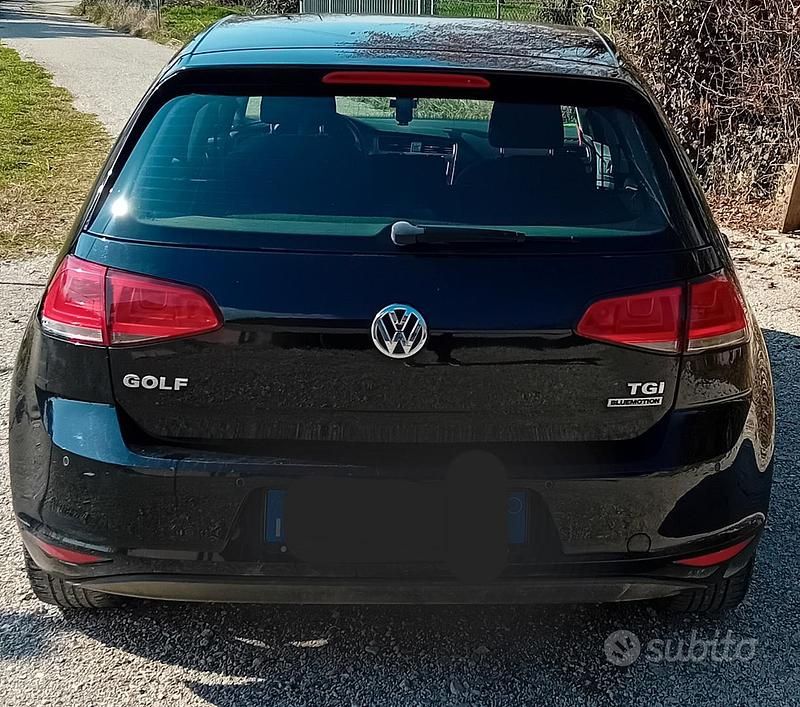 Usata VW Golf VII 110 CV (80 kW) 2016 Nero Berlina