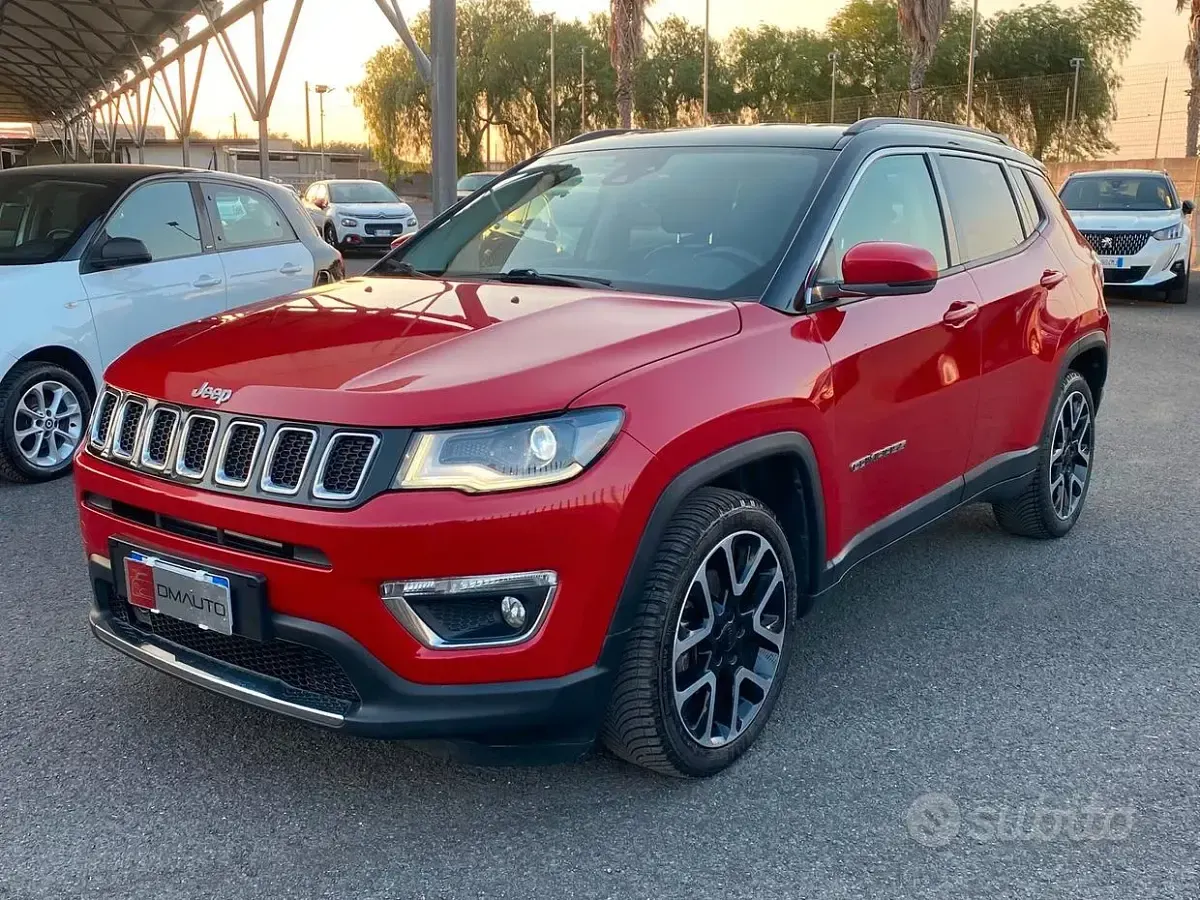 Usata Jeep Compass Limited 120 CV (88 kW) 2020 Rosso SUV