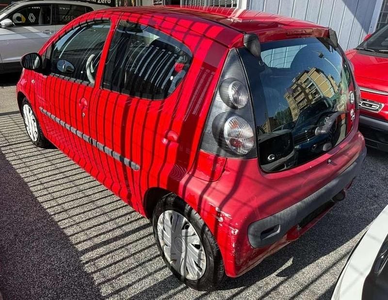 Usata Citroën C1 68 CV (50 kW) 2007 Rosso Utilitaria