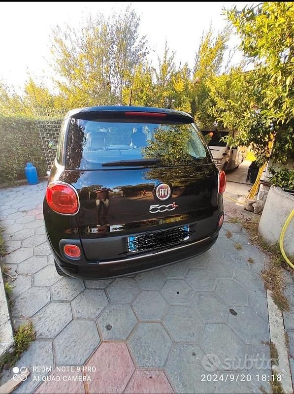 Usata Fiat 500L 85 CV (62 kW) 2015 Nero Monovolume