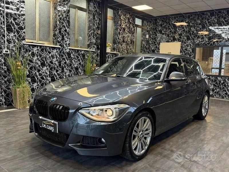 Usata BMW 114 M Sport 95 CV (69 kW) 2014 Grigio Utilitaria