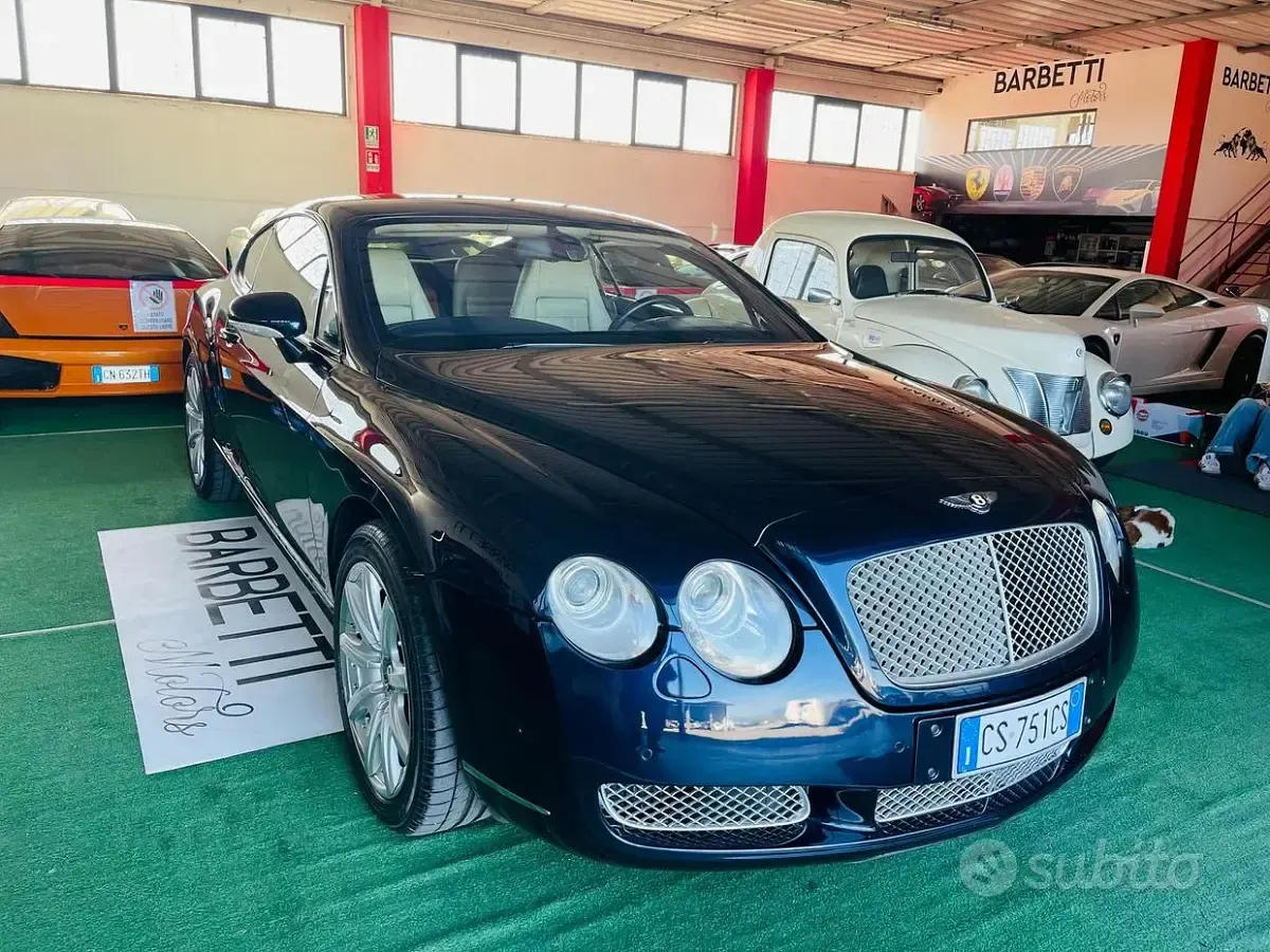 Usata Bentley Continental GT 560 CV (411 kW) 2004 Blu Coupé