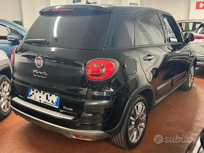 Usata Fiat 500L Cross 95 CV (69 kW) 2019 Nero Monovolume