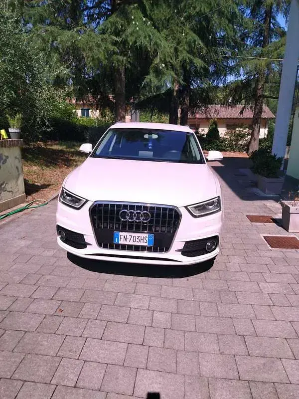 Usata Audi Q3 S-Line 140 CV (102 kW) 2015 Bianco SUV