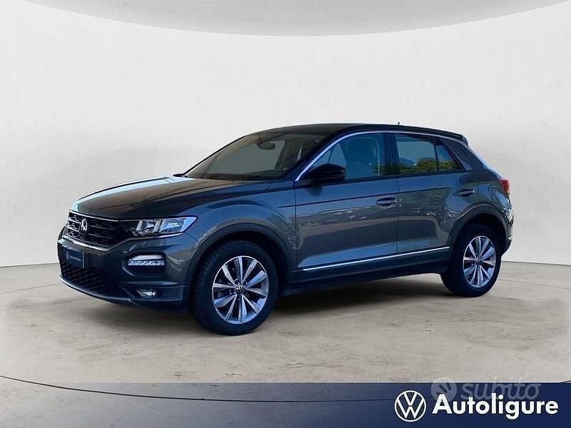 Usata VW T-Roc Style 110 CV (80 kW) 2021 Grigio SUV