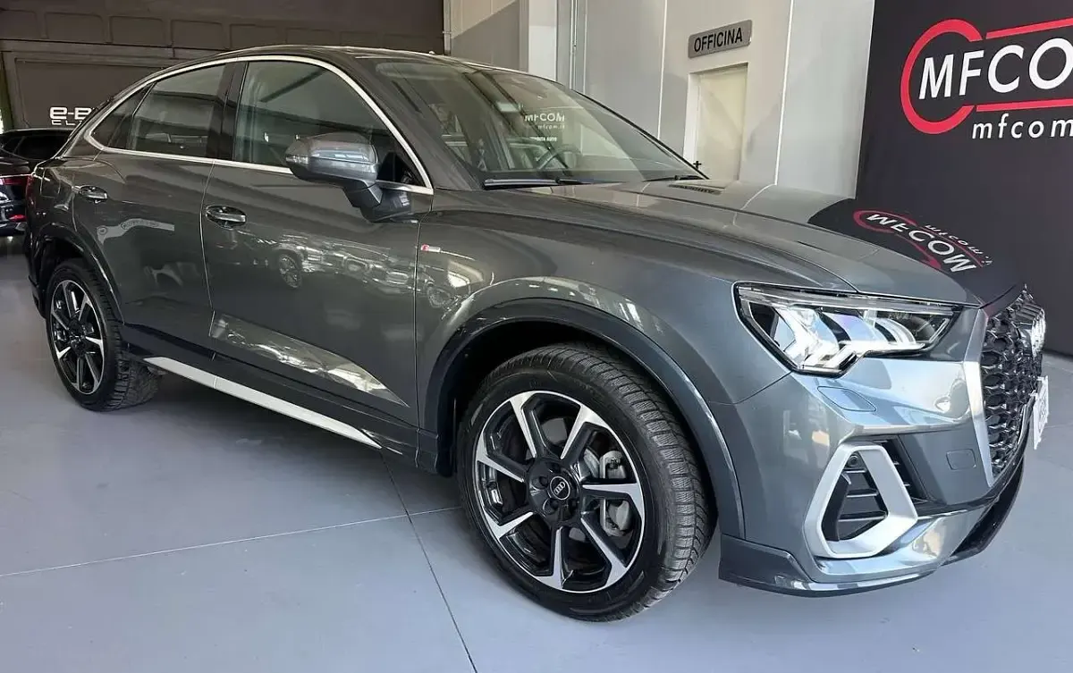 Usata Audi Q3 Sportback S-Line 150 CV (110 kW) 2022 Daytona perlato SUV