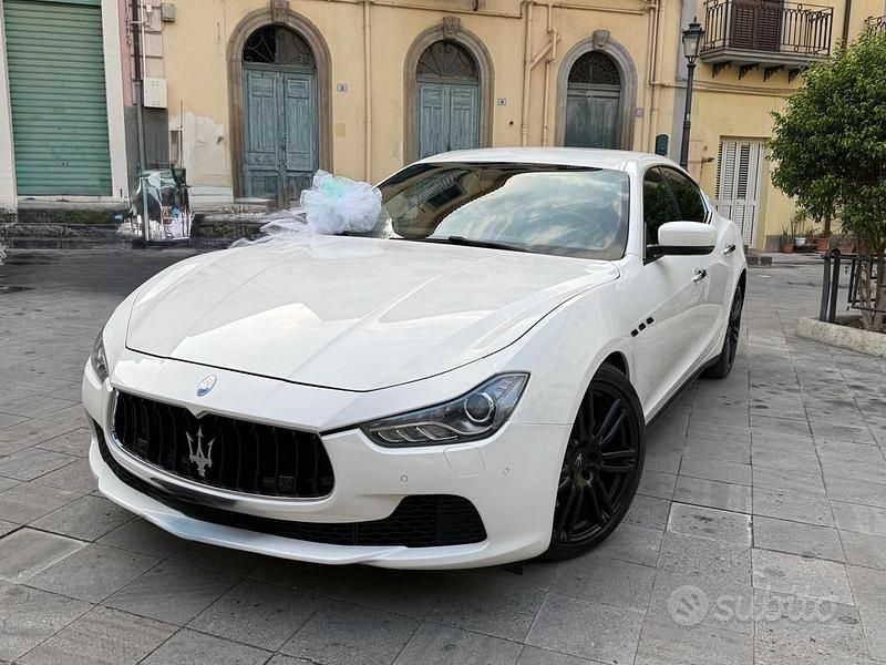 Usata Maserati Ghibli 275 CV (202 kW) 2015 Bianco Berlina