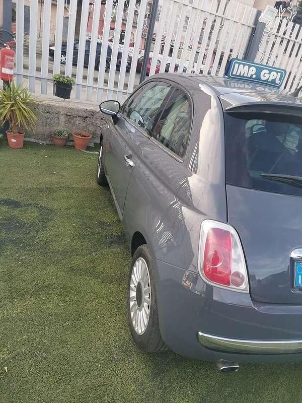 Usata Fiat 500 Lounge 86 CV (63 kW) 2012 Grigio Utilitaria
