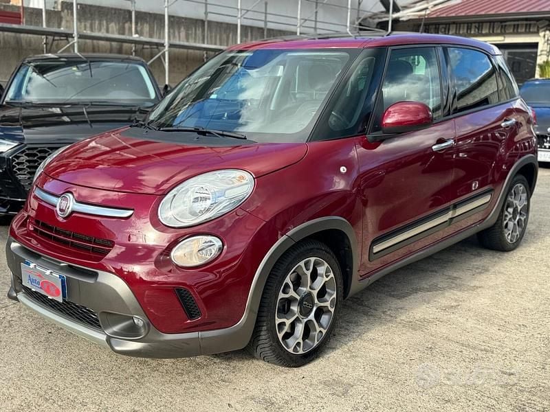 Usata Fiat 500L Trekking 120 CV (88 kW) 2016 Rosso Monovolume