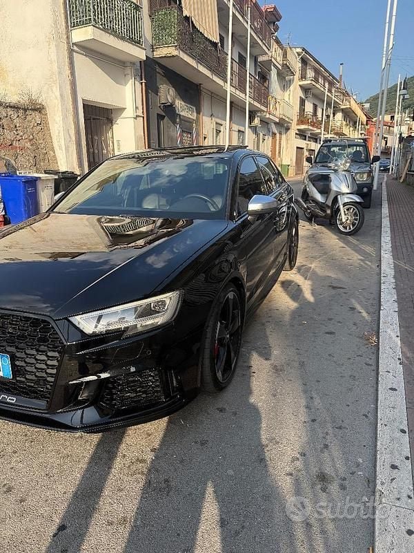Usata Audi RS3 400 CV (294 kW) 2018 Nero Berlina