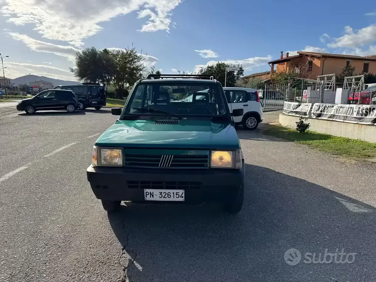 Usata Fiat Panda 4x4 50 CV (36 kW) 1992 Verde Utilitaria