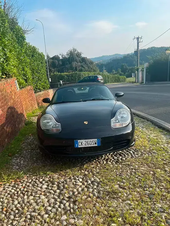 Usata Porsche 986 Boxster 228 CV (167 kW) 2004 Nero Cabrio