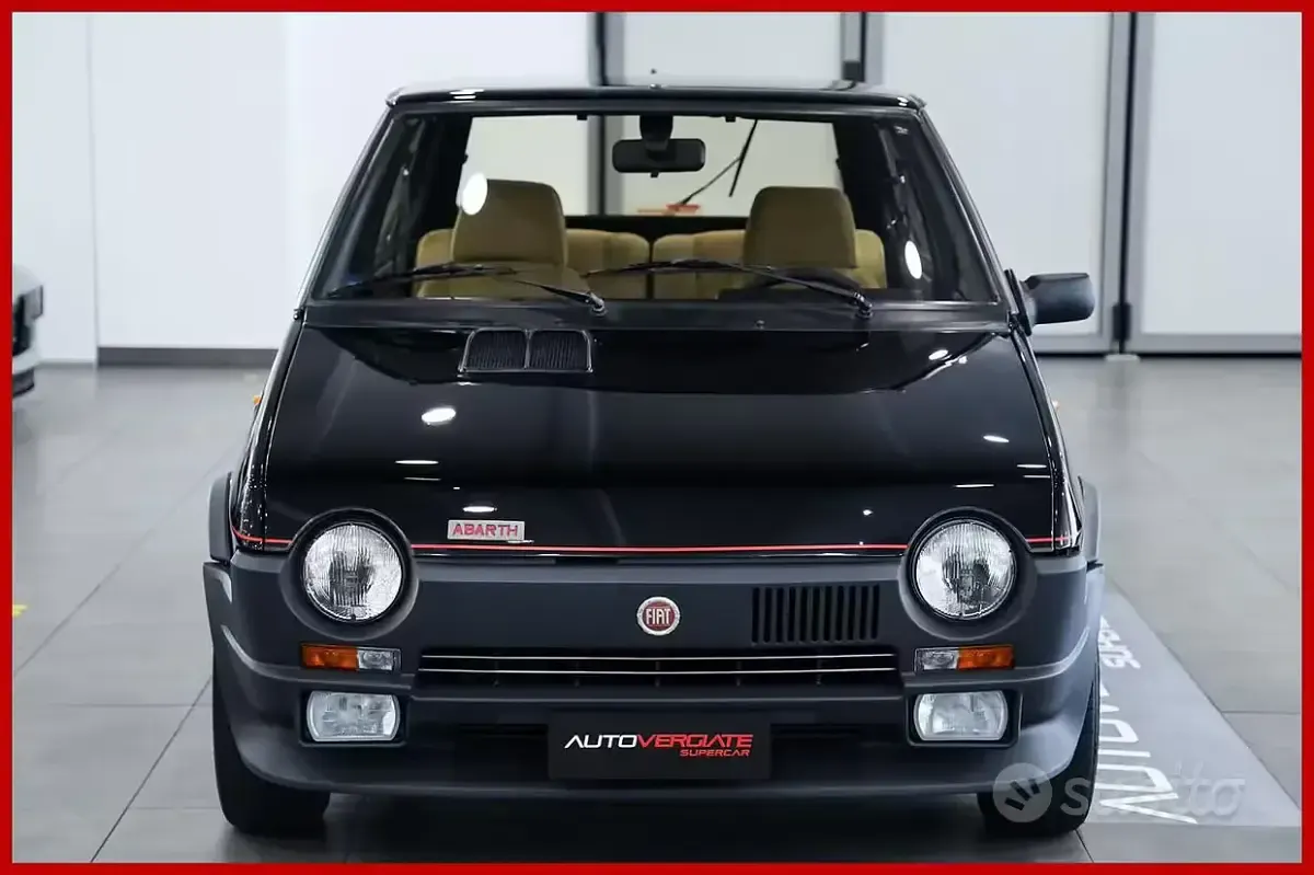 Usata Fiat Ritmo Abarth 125 CV (91 kW) 1982 Nero Utilitaria