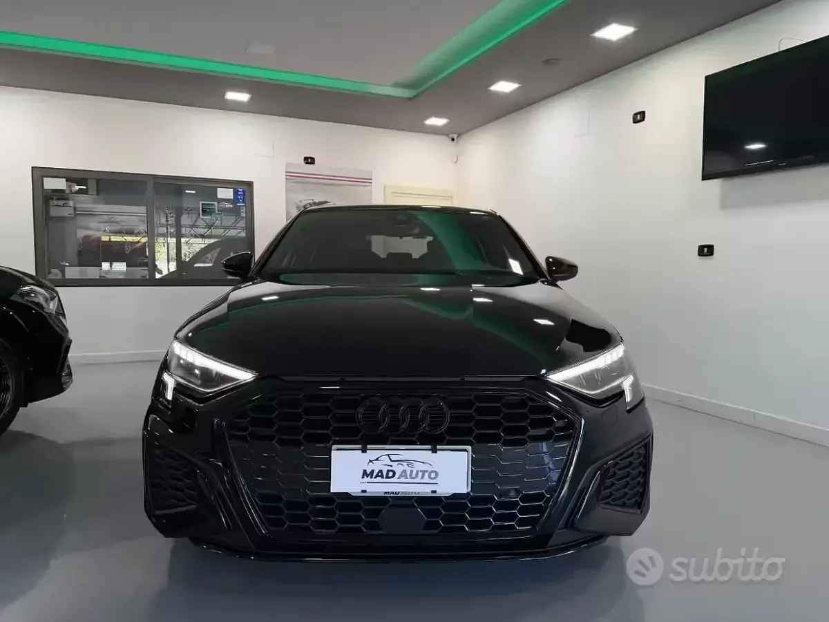 Usata Audi A3 S-Line 150 CV (110 kW) 2023 Nero Berlina