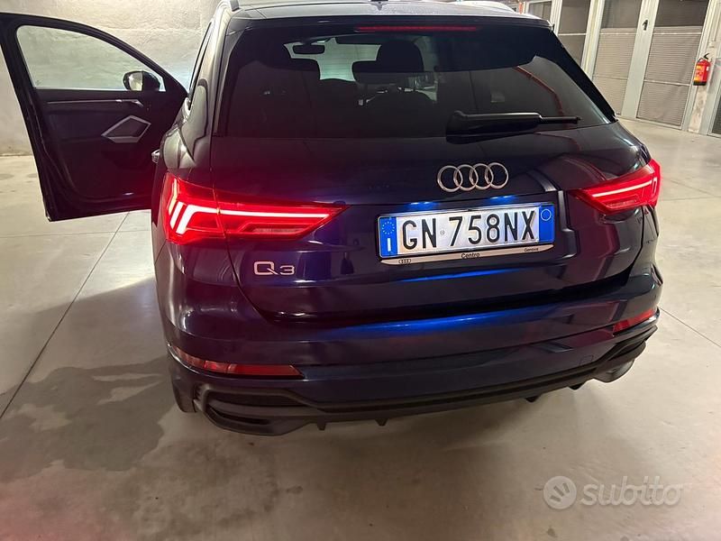 Usata Audi Q3 S-Line 150 CV (110 kW) 2023 Blu SUV