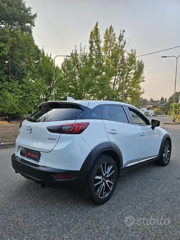 Usata Mazda CX-3 Exceed 105 CV (77 kW) 2016 Bianco SUV