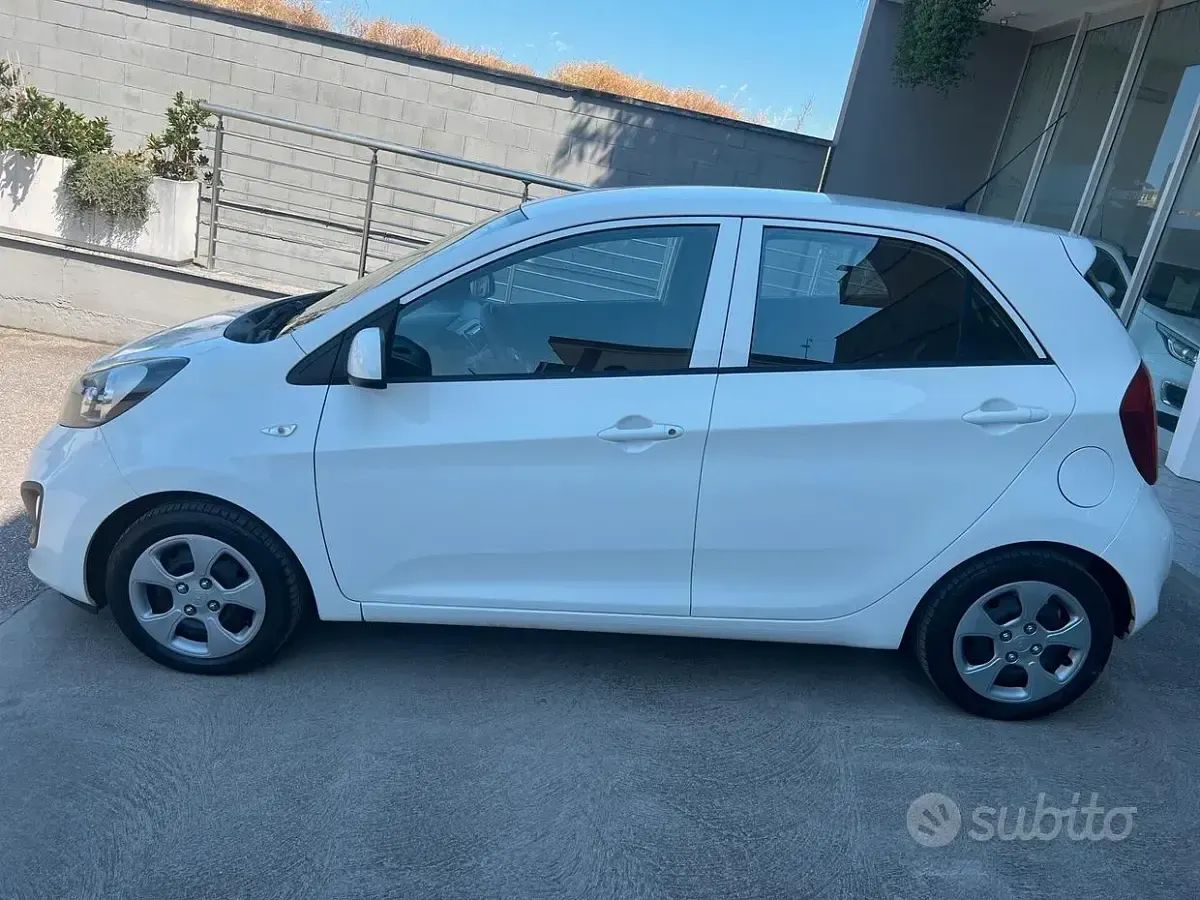Usata Kia Picanto 69 CV (50 kW) 2011 Bianco Utilitaria
