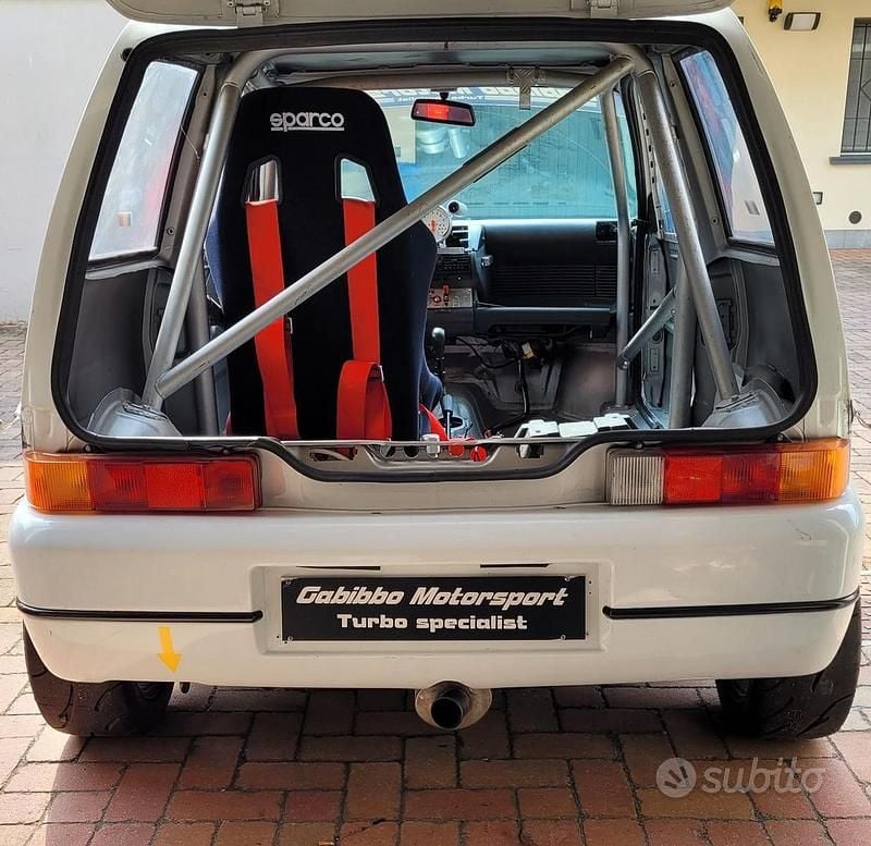 Usata Fiat Cinquecento 1990 Bianco Utilitaria