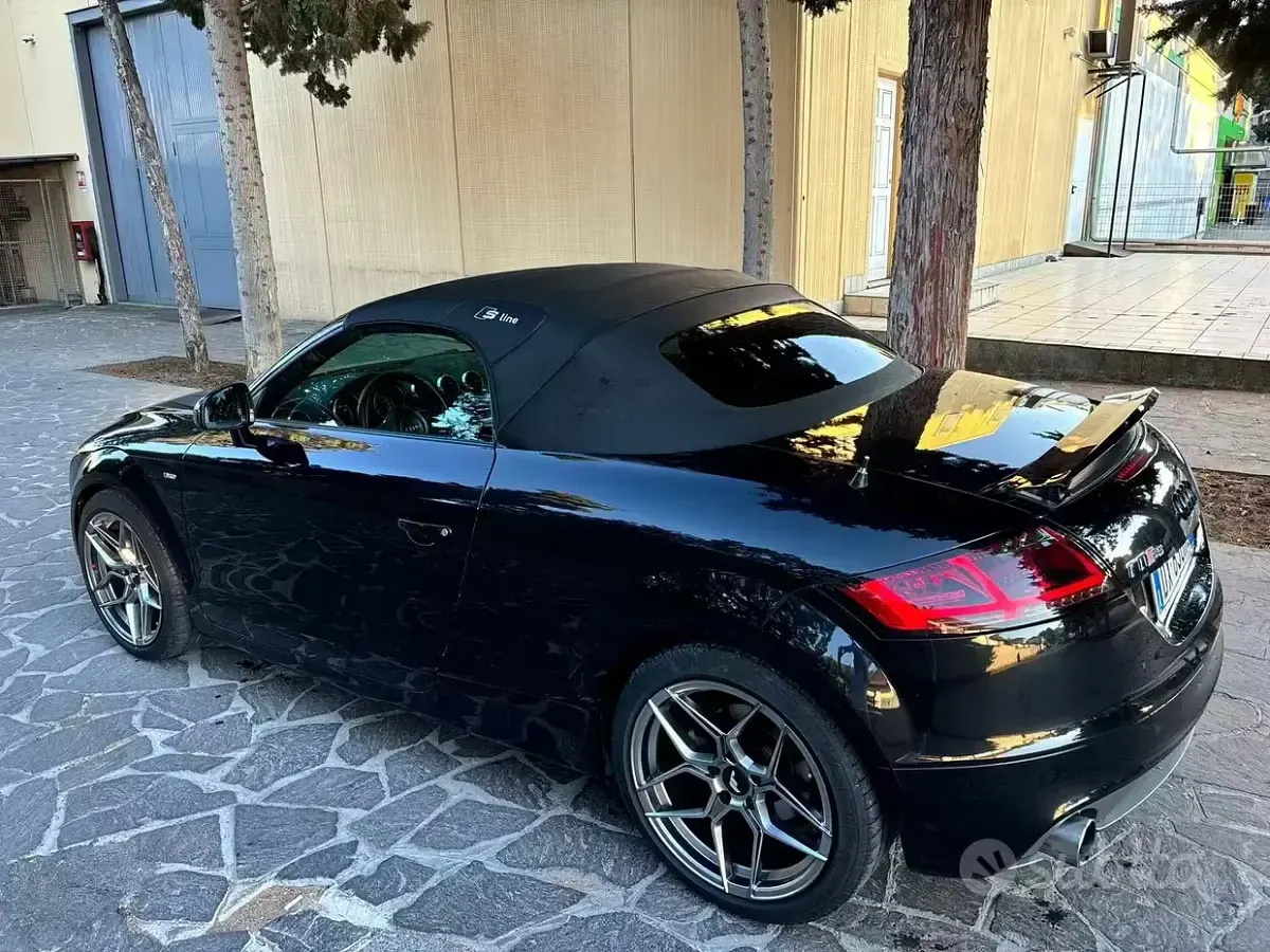 Usata Audi TT Roadster S-Line 200 CV (147 kW) 2009 Nero Cabrio