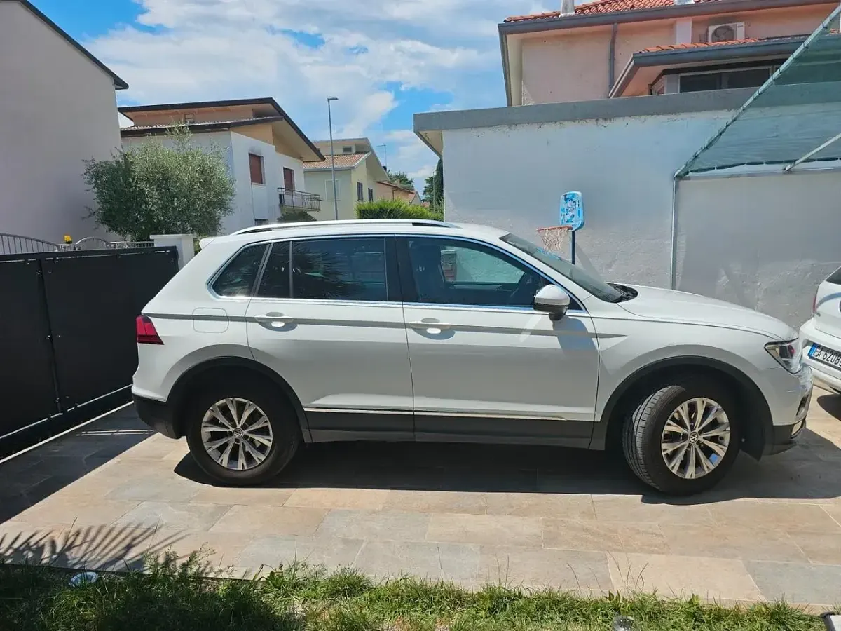 Usata VW Tiguan Sport 149 CV (109 kW) 2018 Bianco SUV