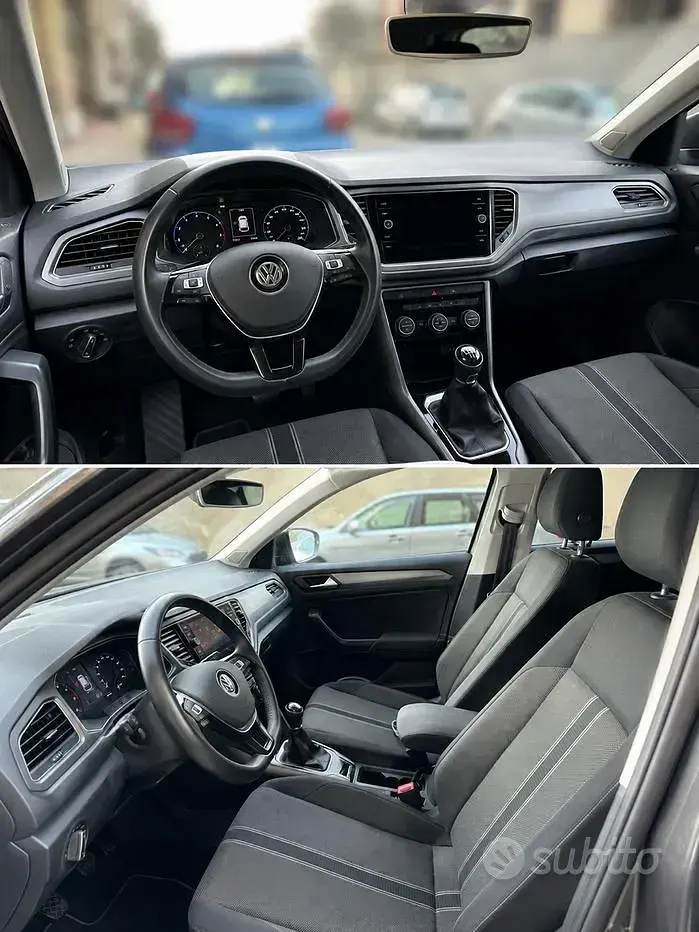 Usata VW T-Roc Style 110 CV (80 kW) 2021 Grigio SUV