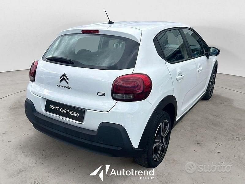 Usata Citroën C3 Feel 83 CV (61 kW) 2020 Bianco Utilitaria