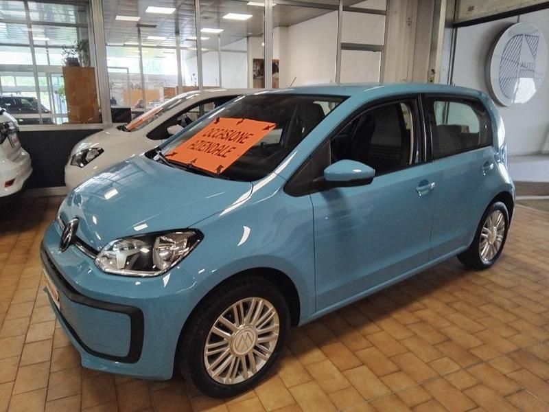 Usata VW up! move up! 65 CV (47 kW) 2023 Teal blu / pastello Utilitaria