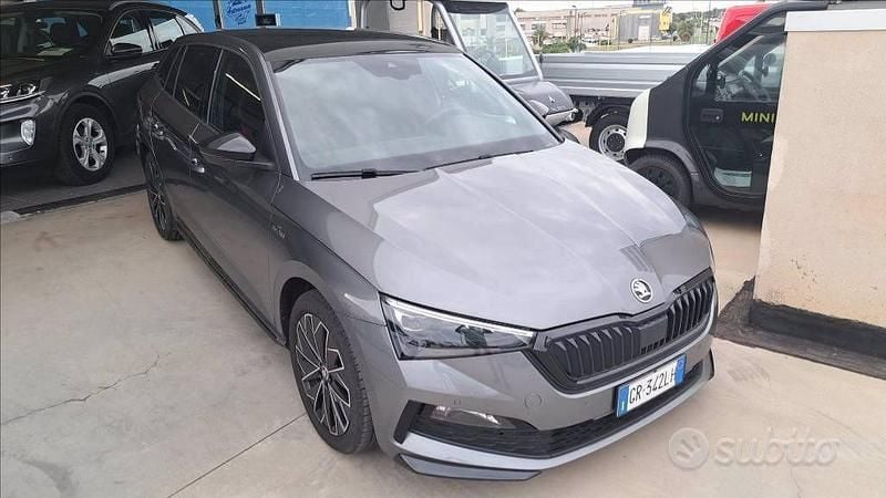 Grigio Usata 2023 Skoda Scala Monte Carlo Utilitaria | 22.900 € (Buon prezzo) - Immagine 1/4