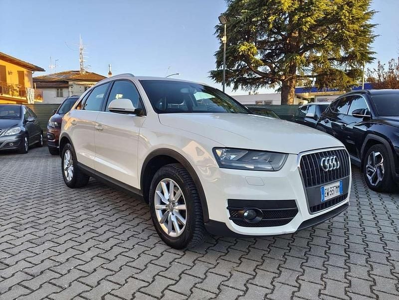 Usata Audi Q3 Ambiente 140 CV (102 kW) 2014 Bianco SUV
