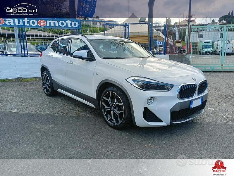 Usata BMW X2 M Sport 115 CV (84 kW) 2019 Bianco SUV