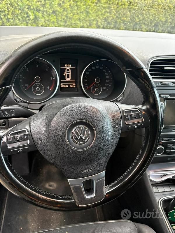 Usata VW Golf VII 2012 Bianco Utilitaria