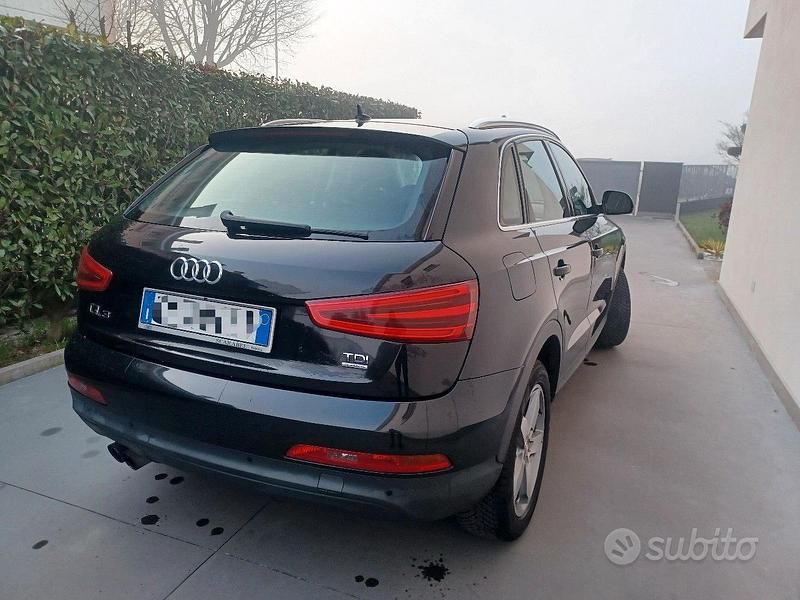 Usata Audi Q3 Advanced Plus 177 CV (130 kW) 2012 Nero SUV