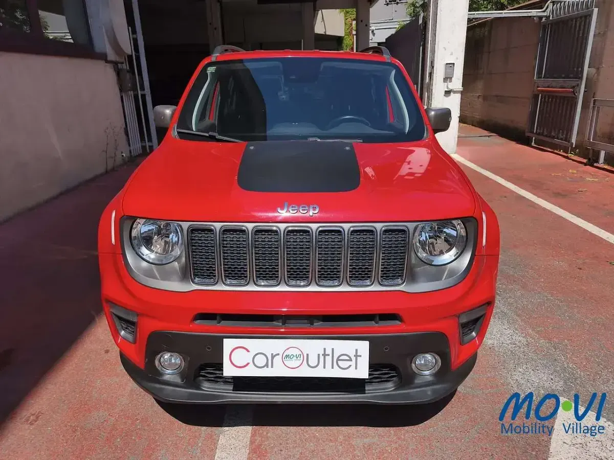 Usata Jeep Renegade Limited 120 CV (88 kW) 2018 Rosso SUV