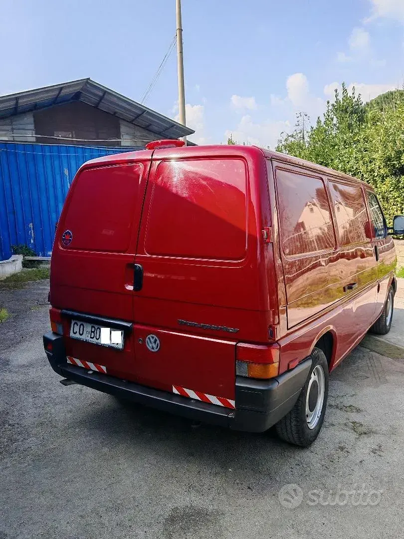 Usata VW T4 1990 Rosso Furgone
