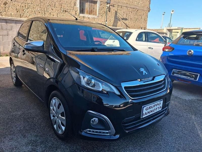 Usata Peugeot 108 Style 72 CV (52 kW) 2020 Nero Utilitaria