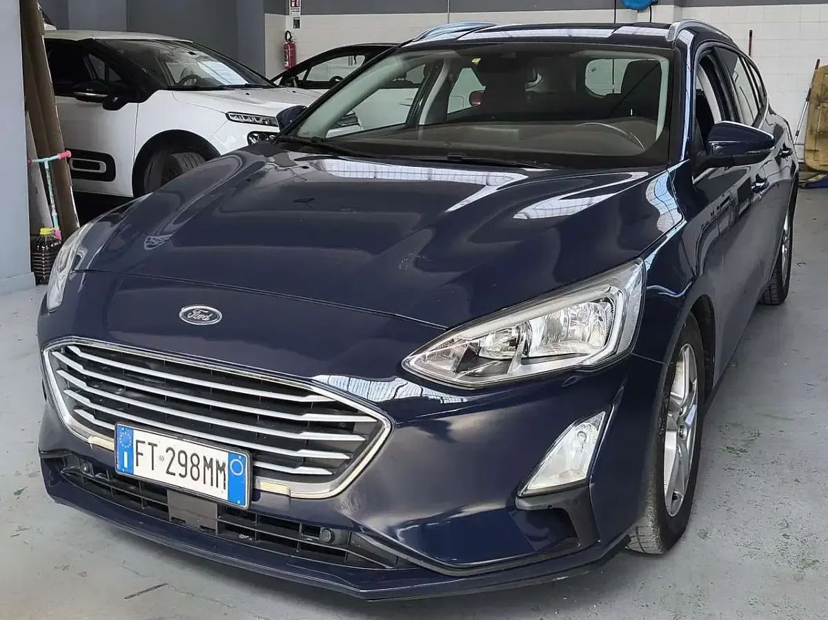 Usata Ford Focus Business Edition 120 CV (88 kW) 2018 Blu/azzurro Station wagon