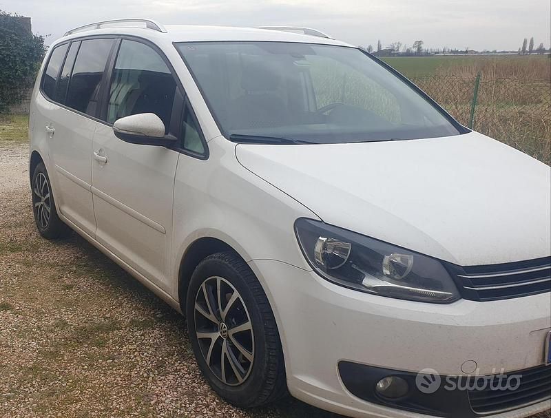 Usata VW Touran Comfortline 2012 Bianco Monovolume