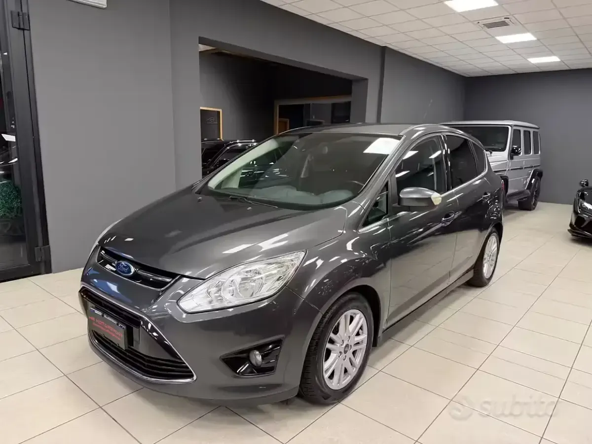 Usata Ford C-MAX Titanium 116 CV (85 kW) 2015 Grigio Monovolume