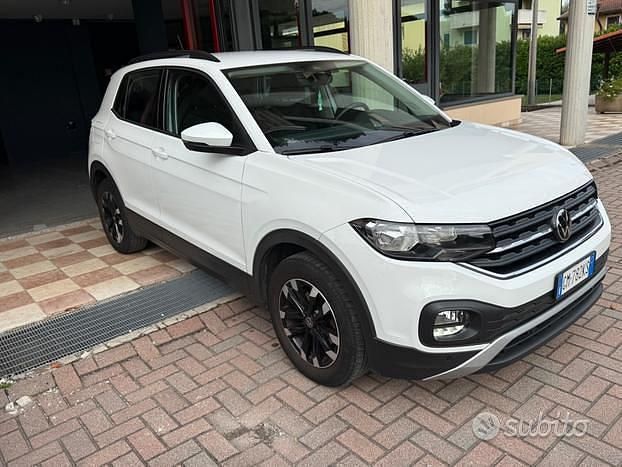 Bianco Usata 2023 VW T-Cross Sport SUV | 13.950 € (Buon prezzo) - Immagine 1/4