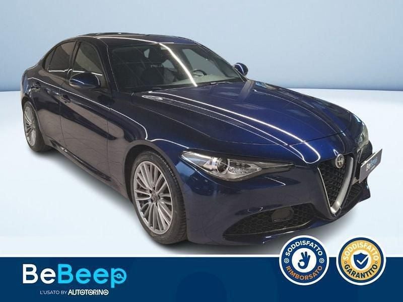 Usata Alfa Romeo Giulia Super 150 CV (110 kW) 2017 Blu metallizzato Berlina
