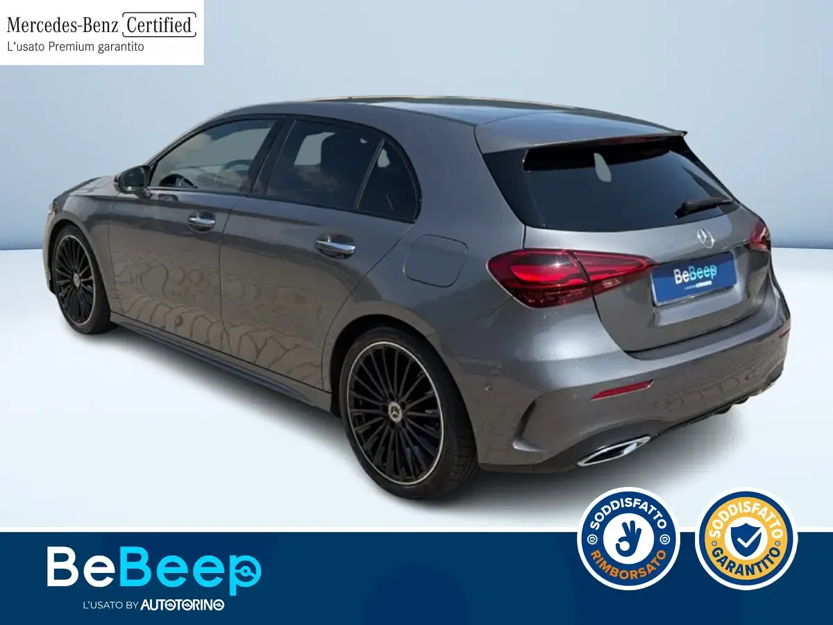 Usata Mercedes A200 AMG line 150 CV (110 kW) 2023 Grigio metallizzato Berlina