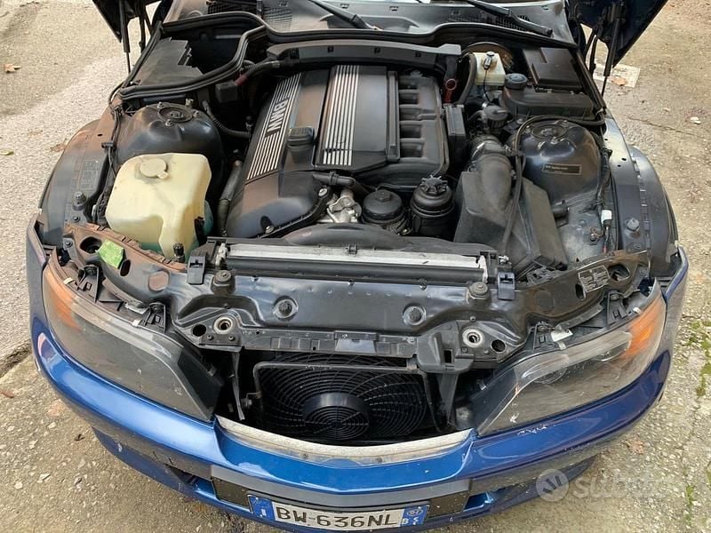Usata BMW Z3 170 CV (125 kW) 2001 Blu Cabrio