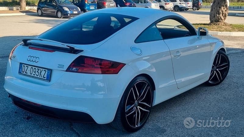 Usata Audi TT Advanced Plus 170 CV (125 kW) 2010 Bianco Coupé