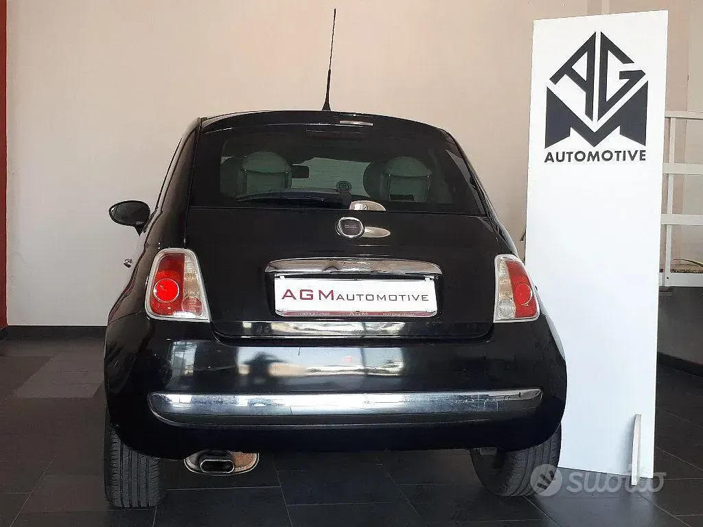 Usata Fiat 500 Lounge 75 CV (55 kW) 2008 Nero Utilitaria