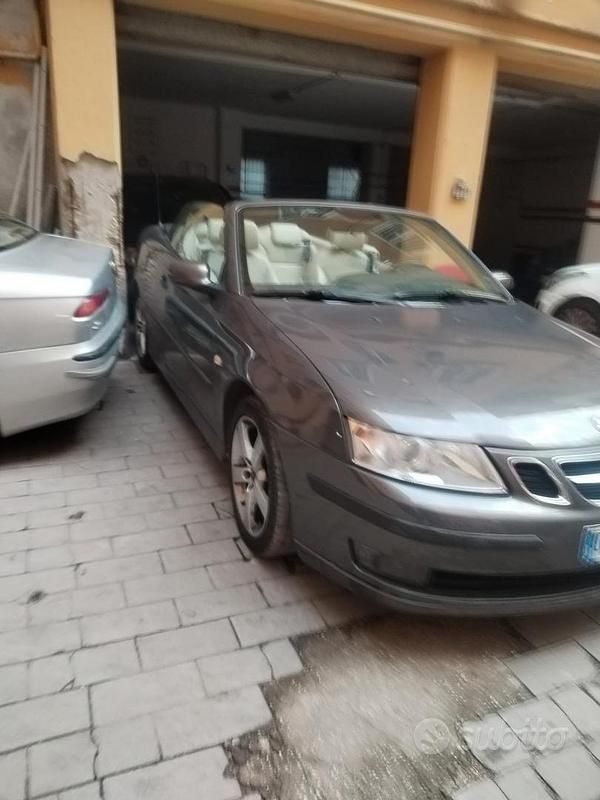 Begagnad Saab 9-3 Cabriolet Vector 2007 Grå Cab