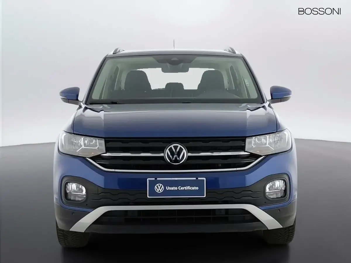 Usata VW T-Cross Style 110 CV (80 kW) 2022 Blu SUV